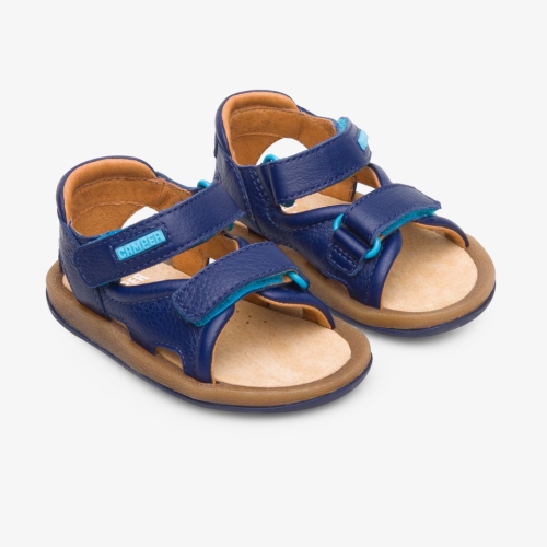 Camper Bicho Kids Summer Sandals US-10296 Blue Factory Outlet USA